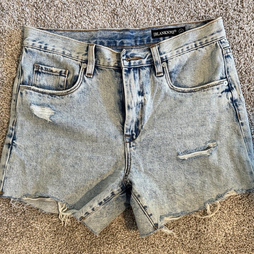 Blank NYC hi rise Shorts 27